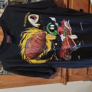 Washington redskins warner brothers NFL tee shirt